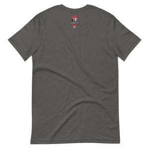 Ay Papa letra blanca y rojo con logo Unisex t-shirt